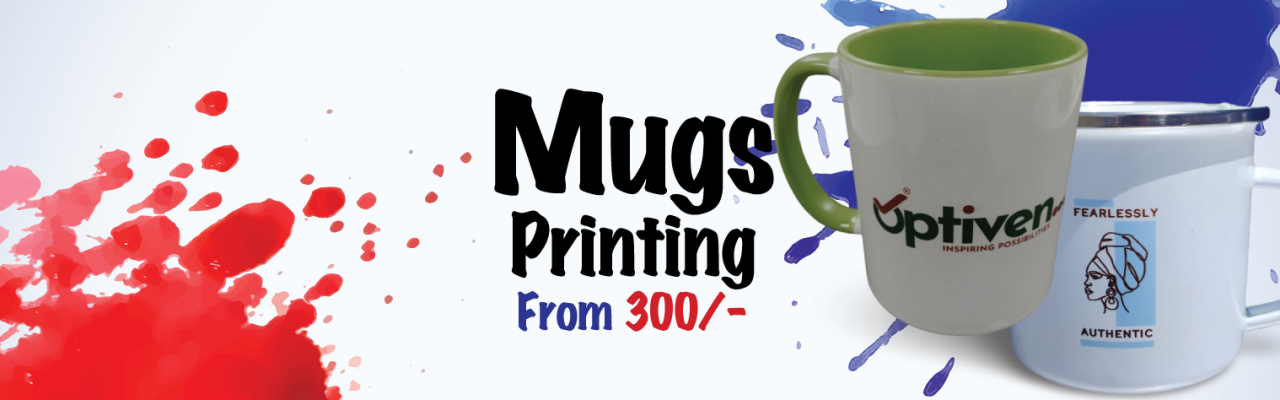Mug printing and Branding