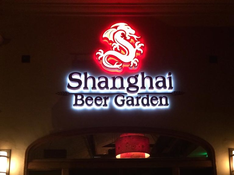 Light box signage