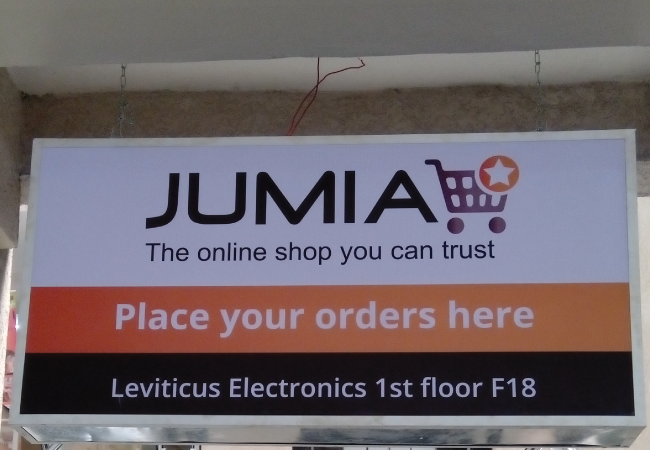 Light box signage